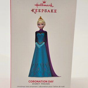 Hallmark Walt Disney's Frozen Elsa Christmas Tree Ornament Coronation Day NEW